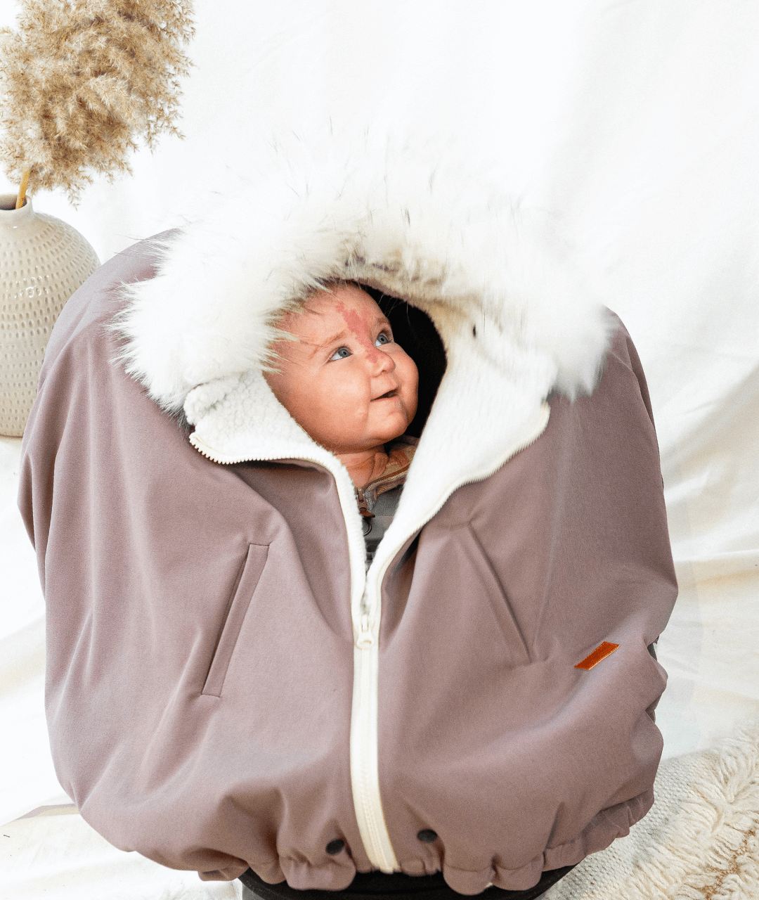 housse coquille bébé hiver chaude et coupe-vent