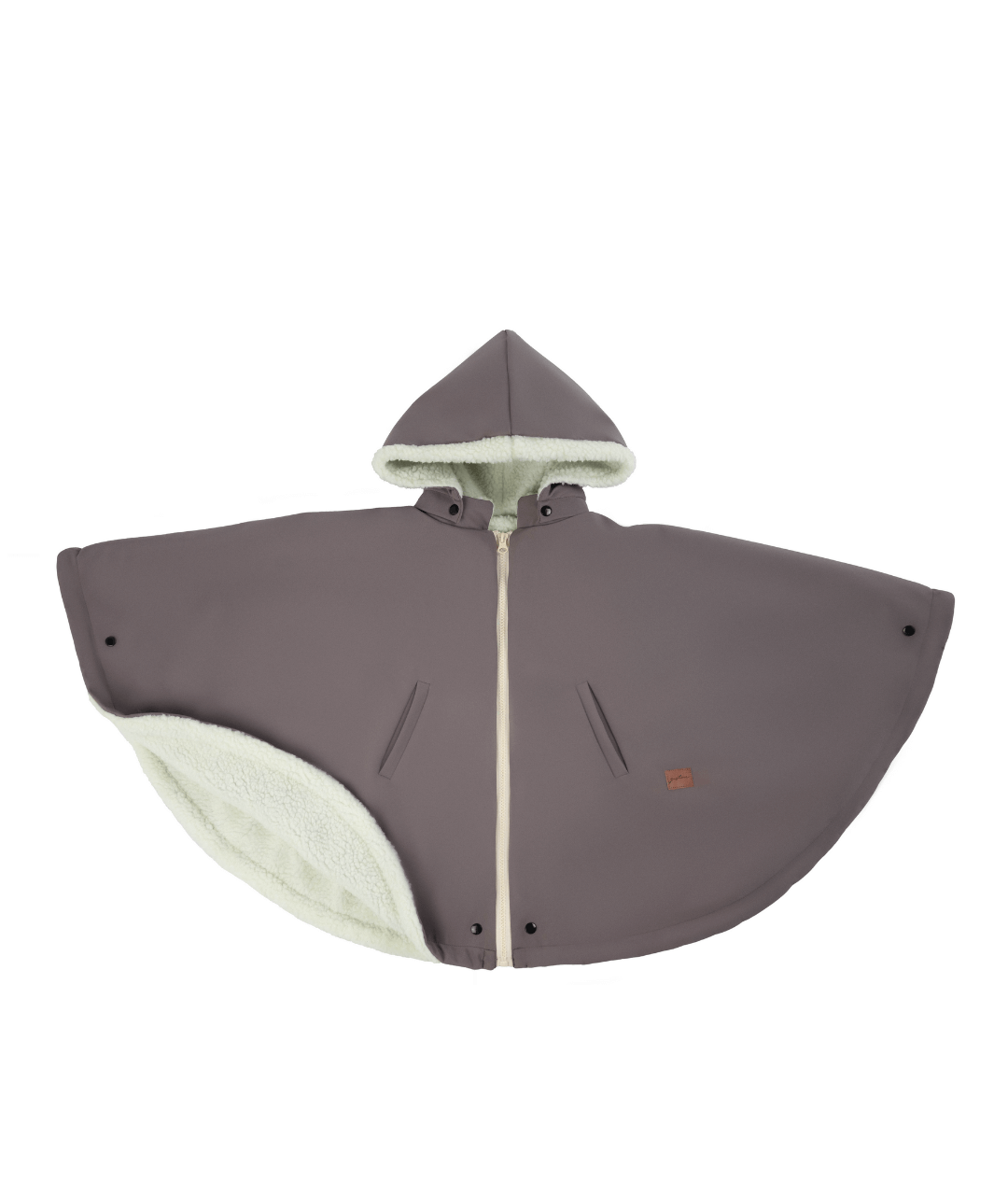 housse poncho 3 en 1 pour poussette, siège auto et portage