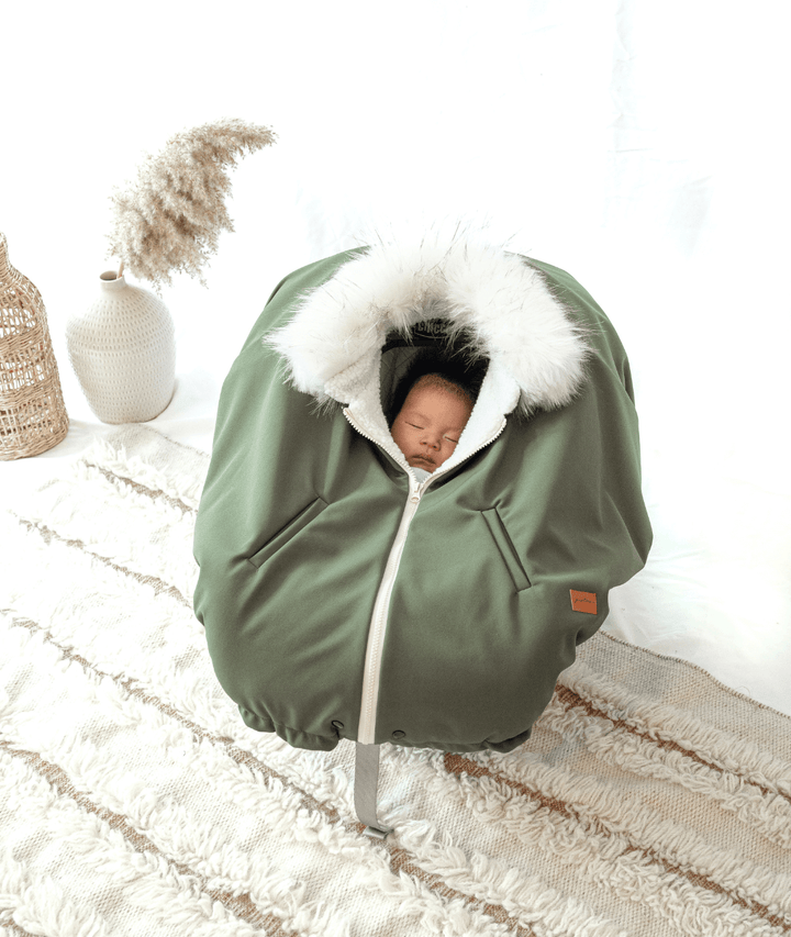 housse de protection bébé contre le froid et la neige