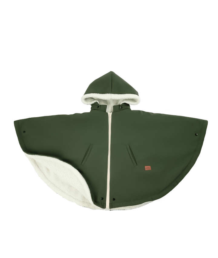 poncho universel pour bébé poussette, siège auto et portage