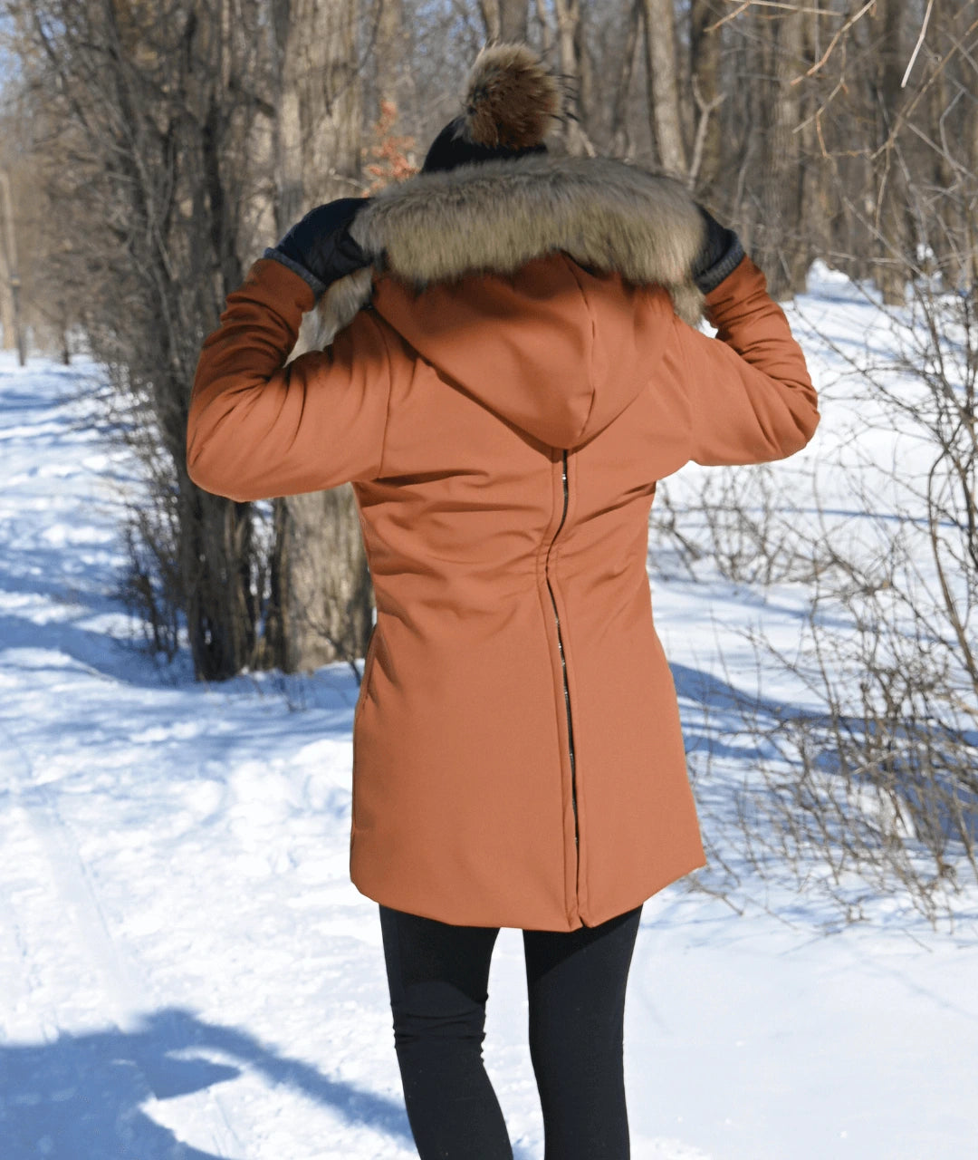 Manteau d'hiver 3 en 1 avec rallonge