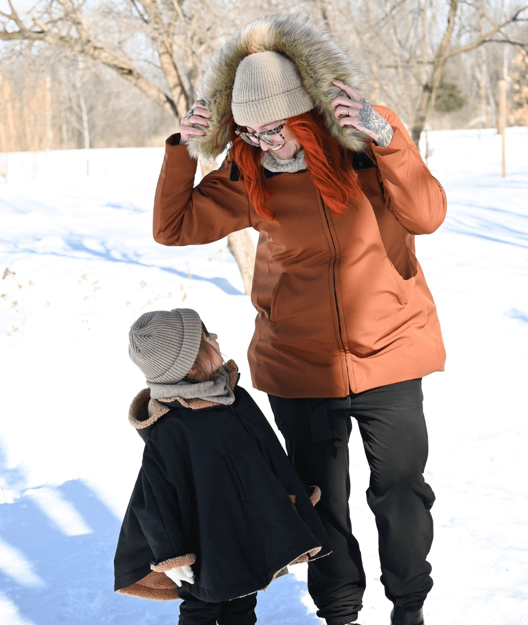 Manteau d'hiver 3 en 1 avec rallonge