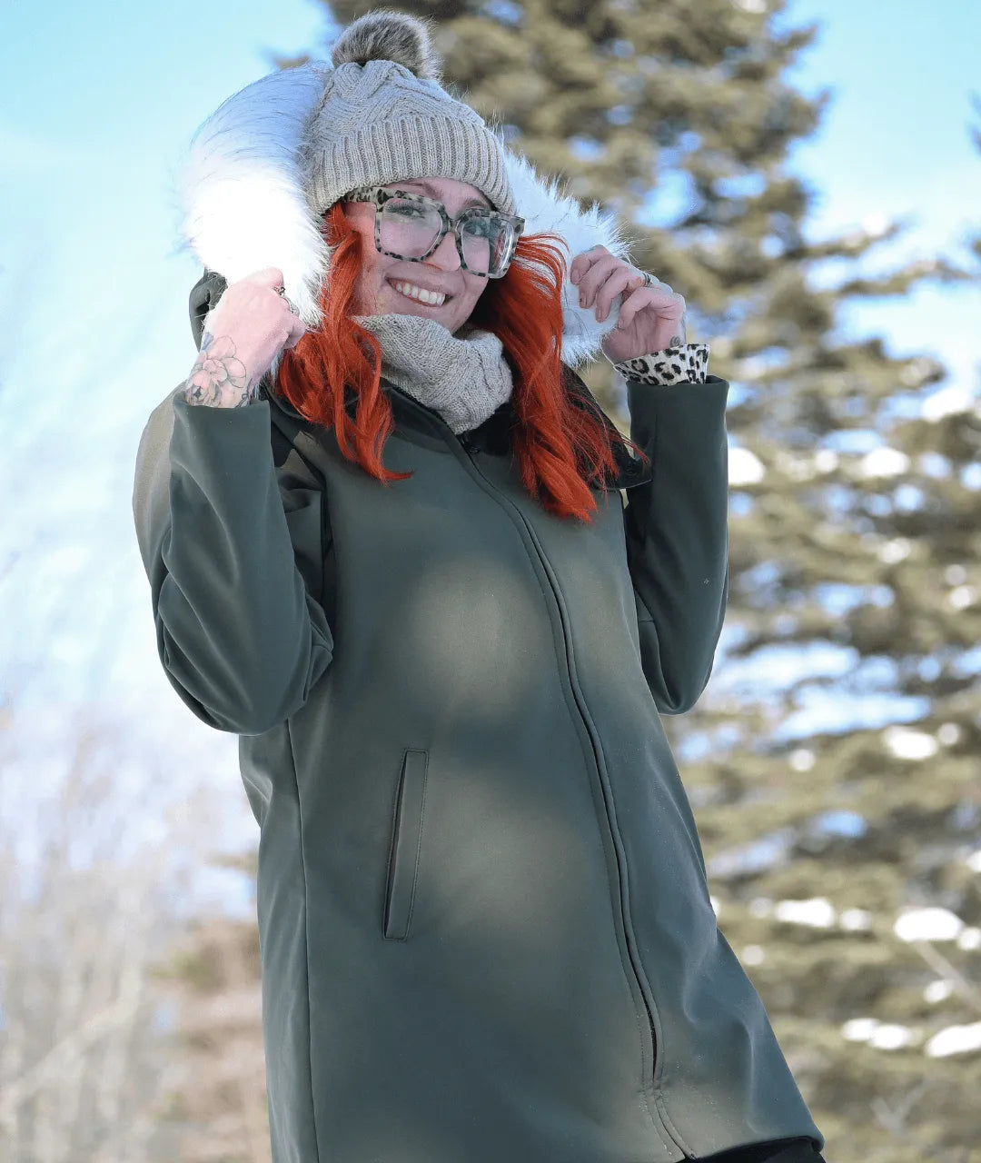 Manteau d'hiver 3 en 1 avec rallonge