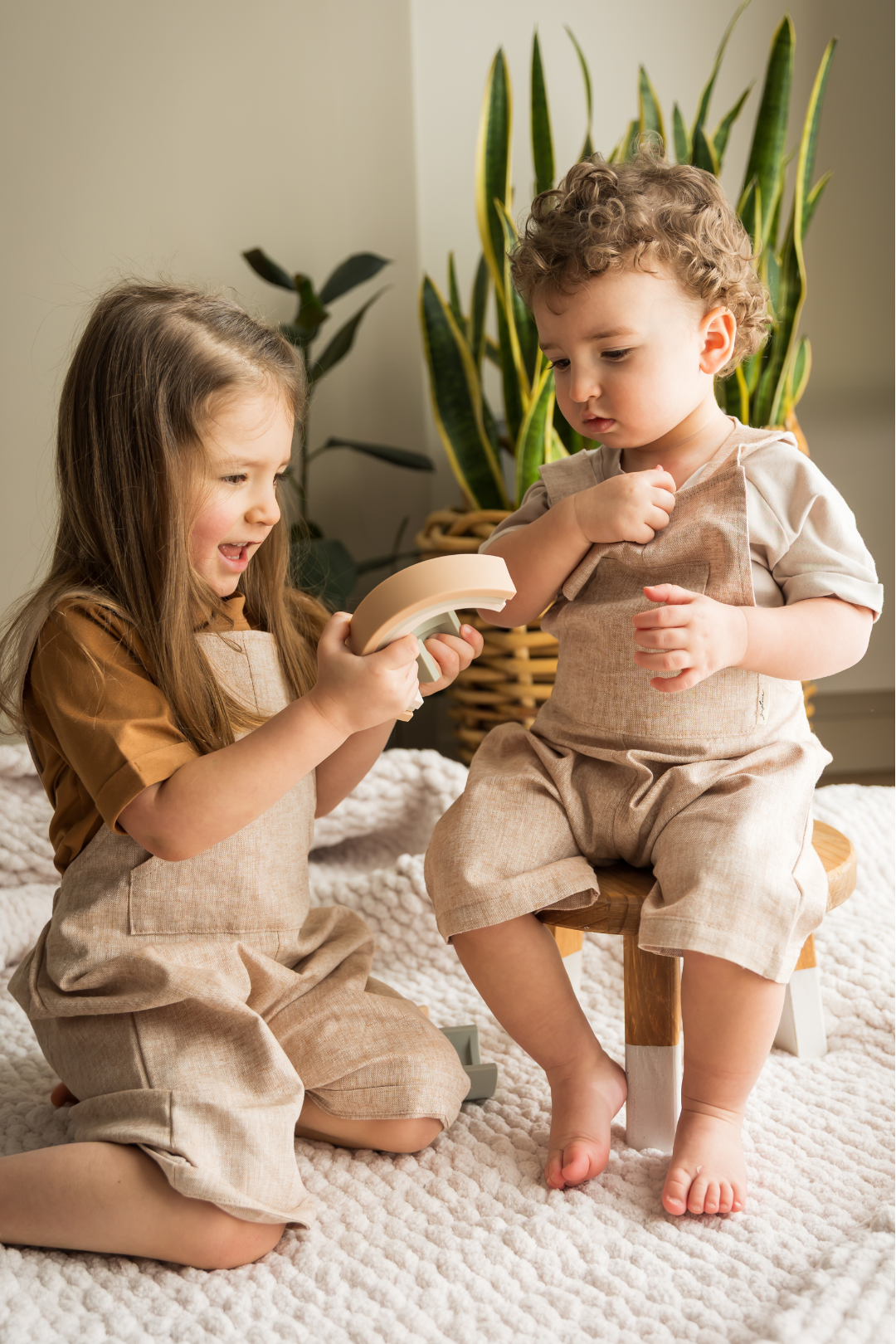 Salopette Lin | Cappuccino