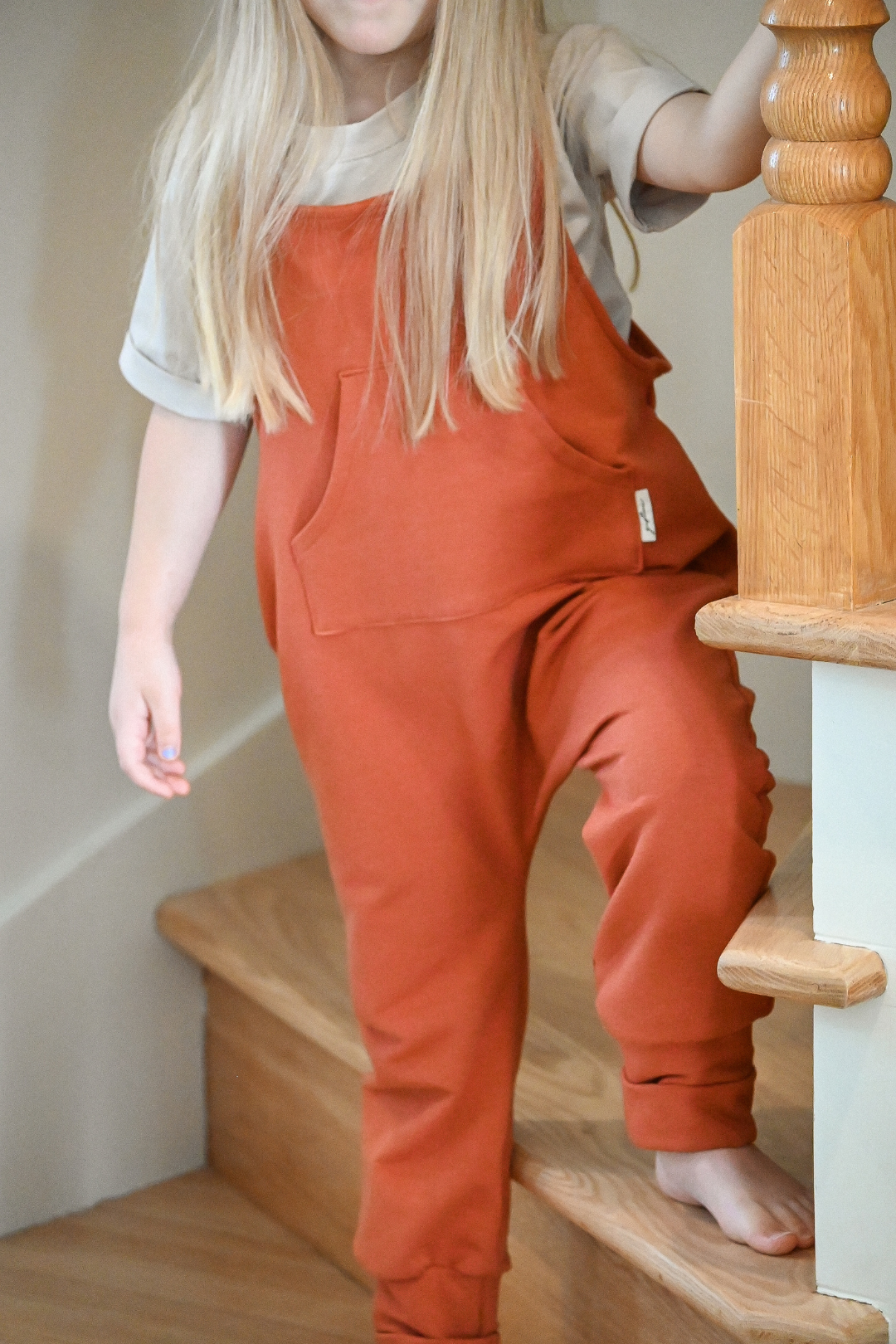Salopette Terry | Terracotta