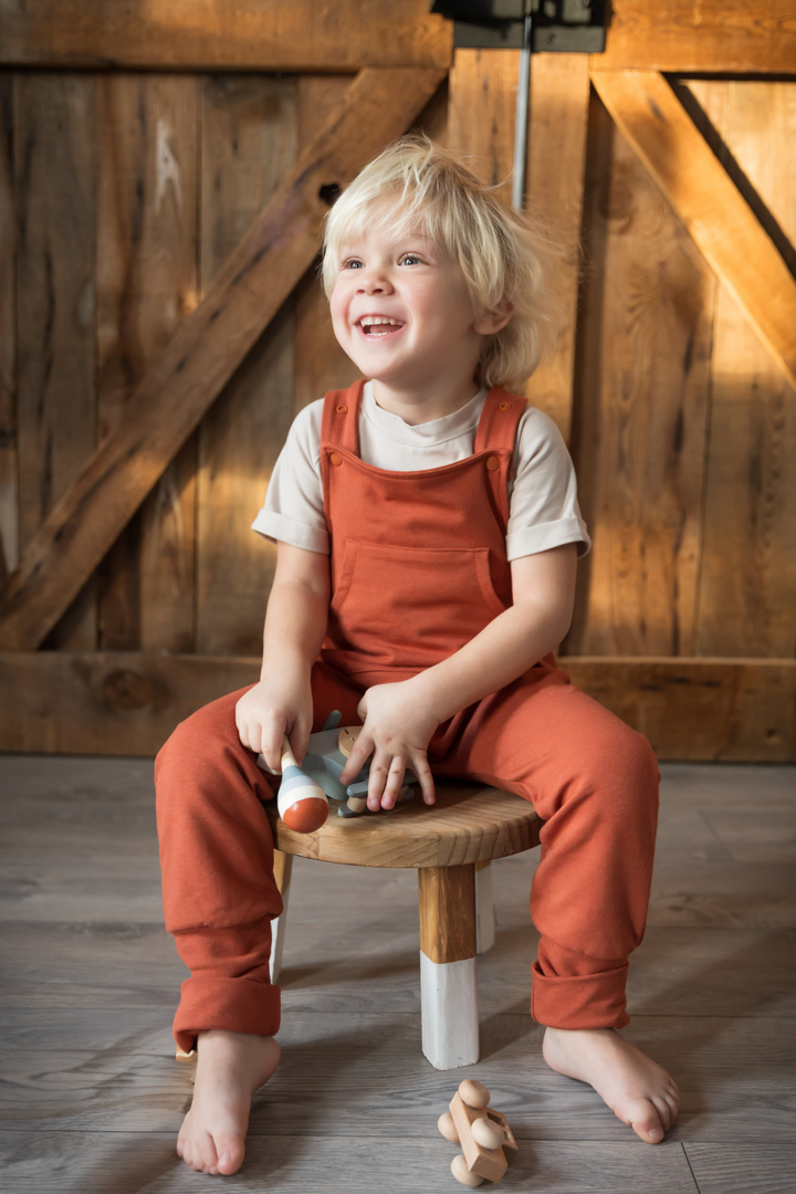 Salopette Terry | Terracotta