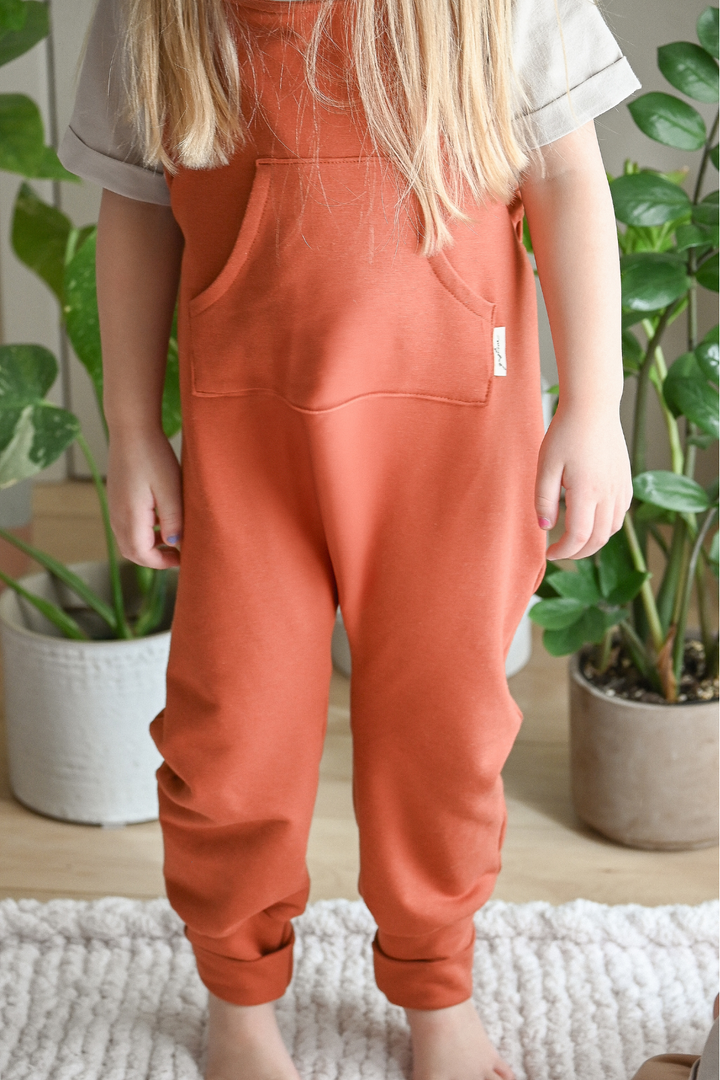 Salopette Terry | Terracotta