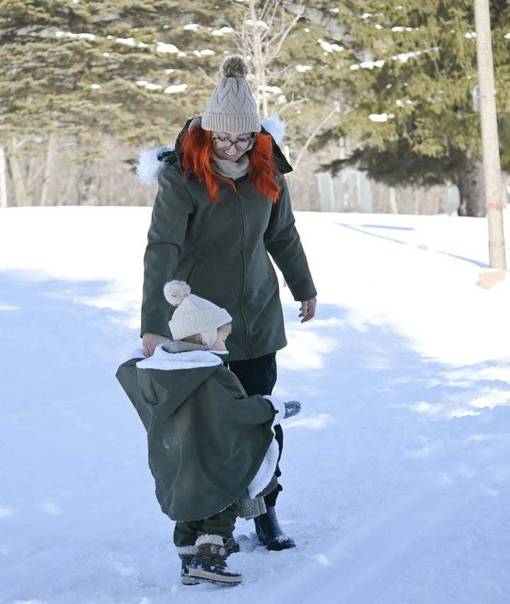 poncho hiver évolutif imperméable enfant