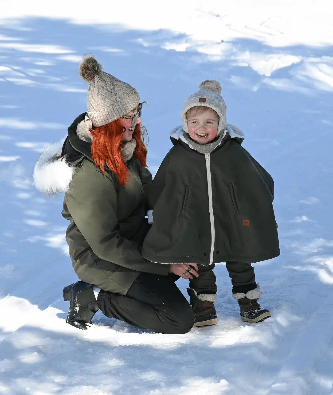 poncho hiver imperméable 3 en 1