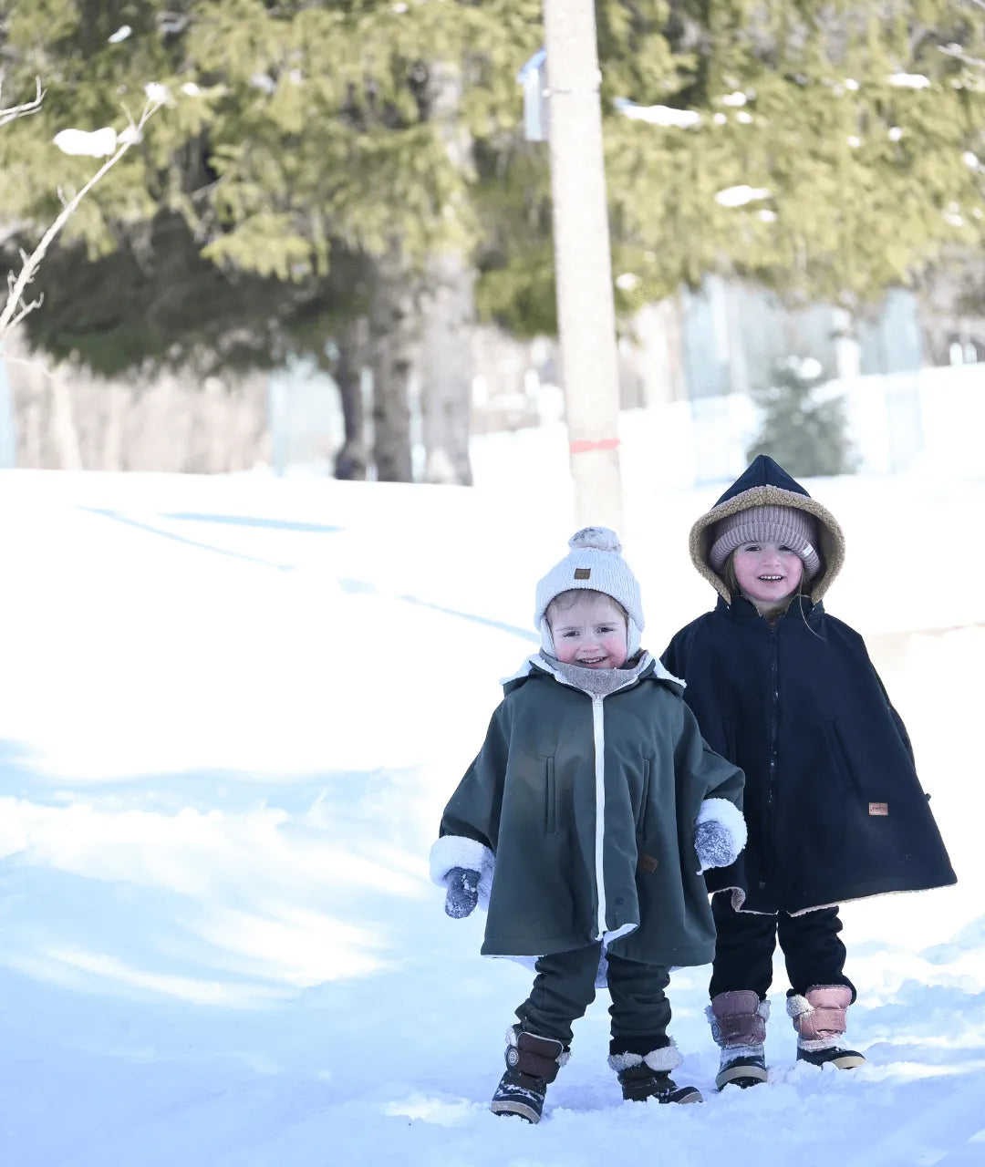 poncho universel pour bébé poussette, siège auto et portage