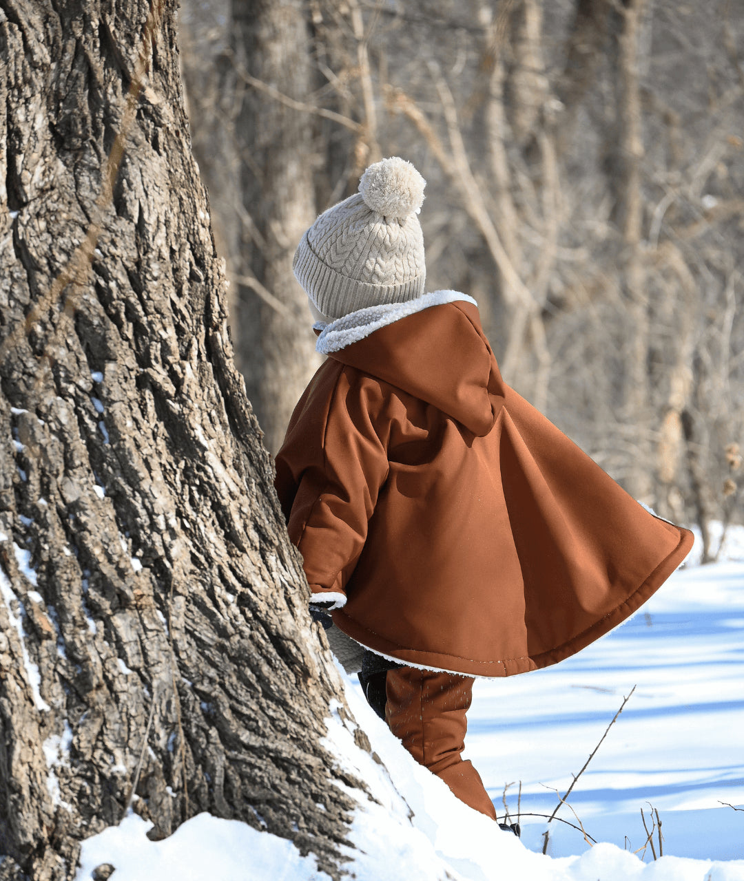 poncho hiver imperméable évolutif enfant