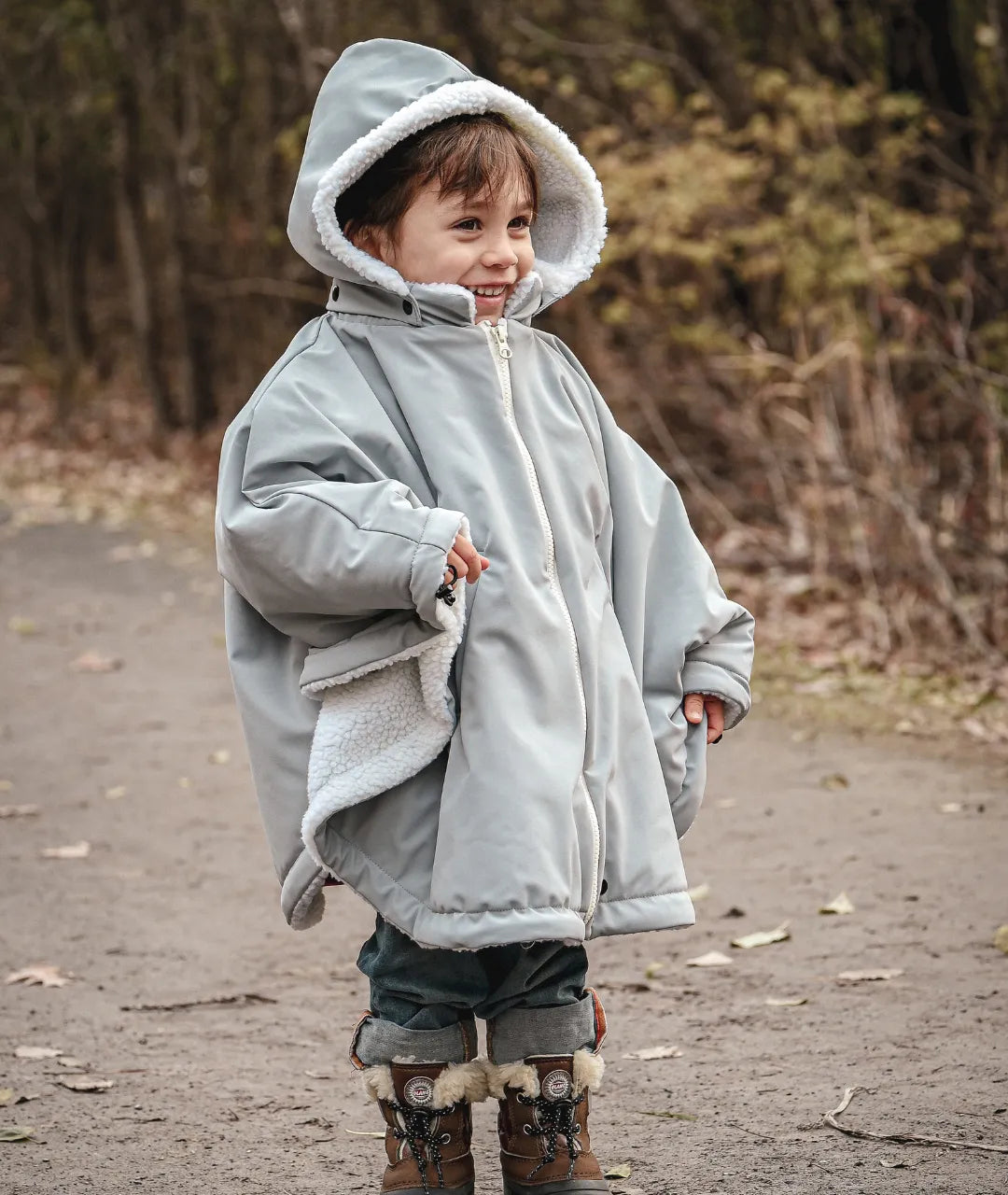poncho pour enfant évolutif 0-6 ans