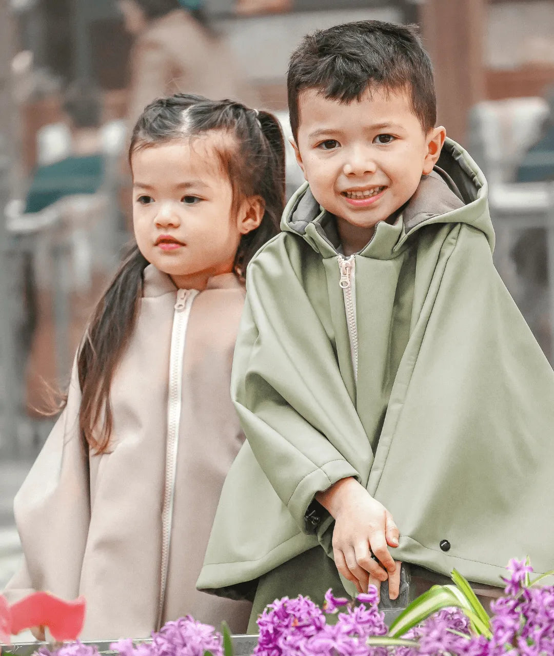 Housse - Poncho | 3 en 1 | Mi-saison