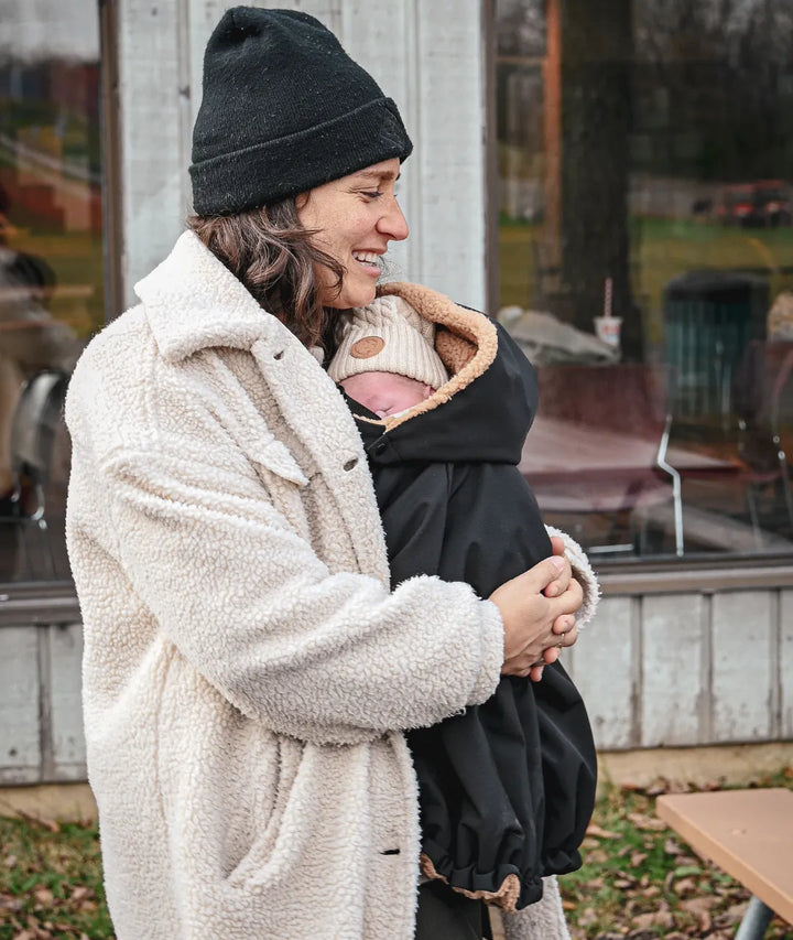 housse évolutive 3 en 1 sur porte-bébé